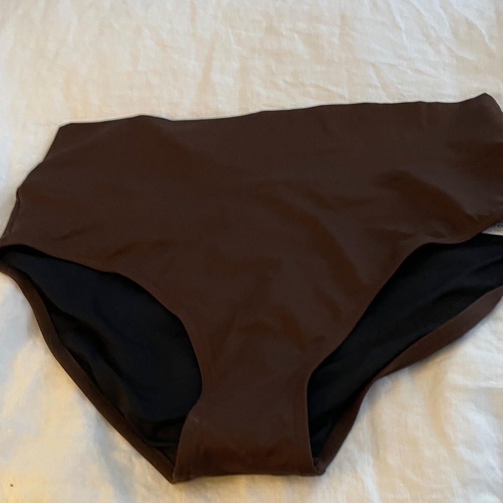 Lands' End Black and Brown Bikini Set - Picture 5 of 6